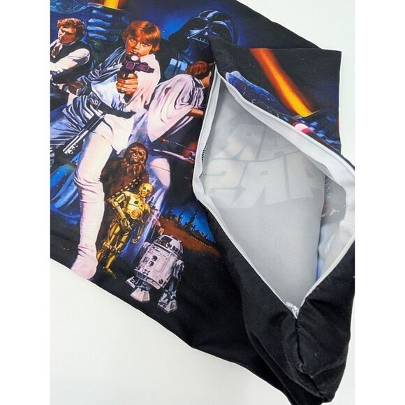 Star Wars A New Hope Pillow Case Episode IV Graphic Print Cover 28" x 18" - Picture 7 of 9